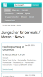 Mobile Screenshot of jungschar.untermais.net