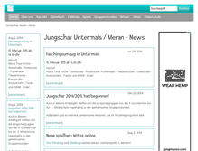 Tablet Screenshot of jungschar.untermais.net